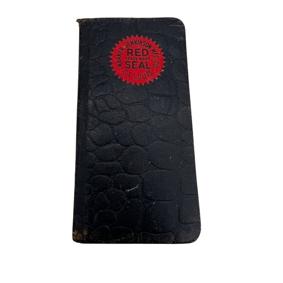 Warner Jenkinson Mfg Co Other - 1941 Red Seal Warner-Jenkinson Pocket Diary Calendar, St. Louis Food Colors Ad